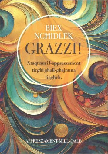 Picture of BIEX NGHIDLEK GRAZZI KARTOLINA